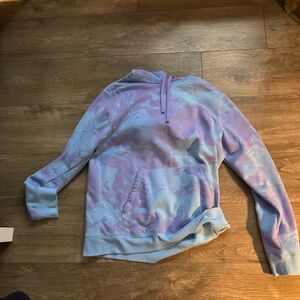 tek gear Lavender and Light Blue Marble Pullover Hoodie